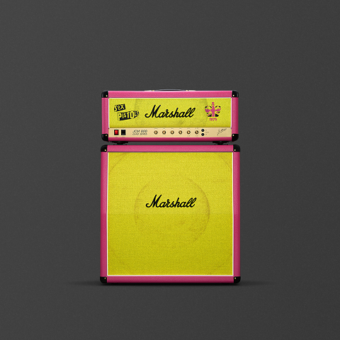 JCM 800 Sex Pistols 50th Anniversary Cabinet-image-1009269